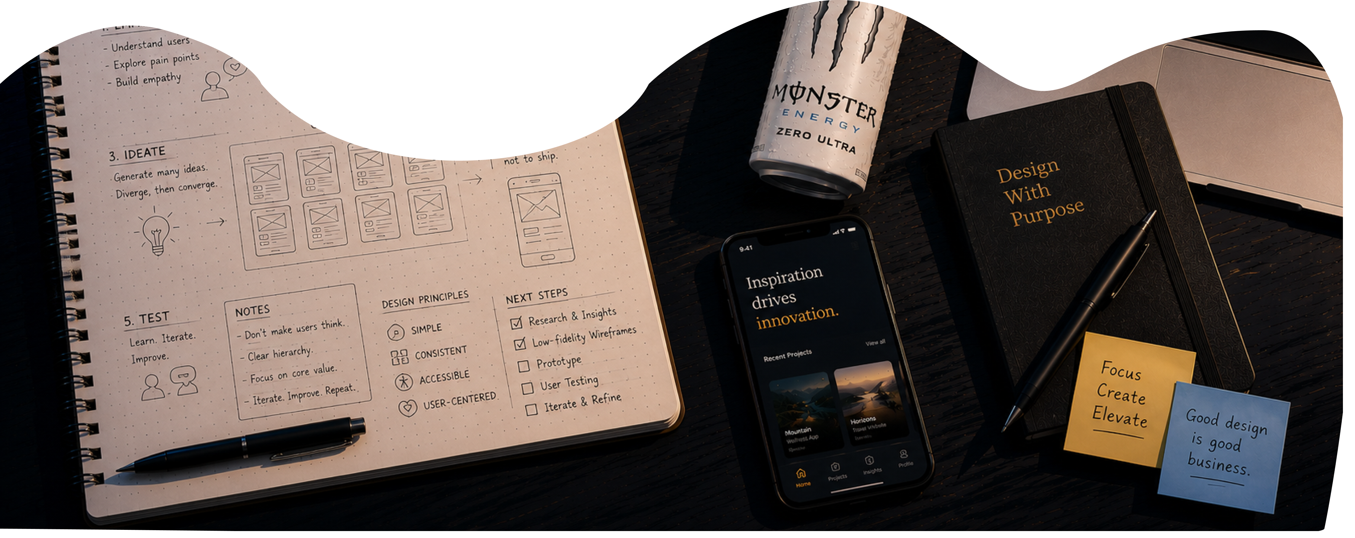 Portfolio background